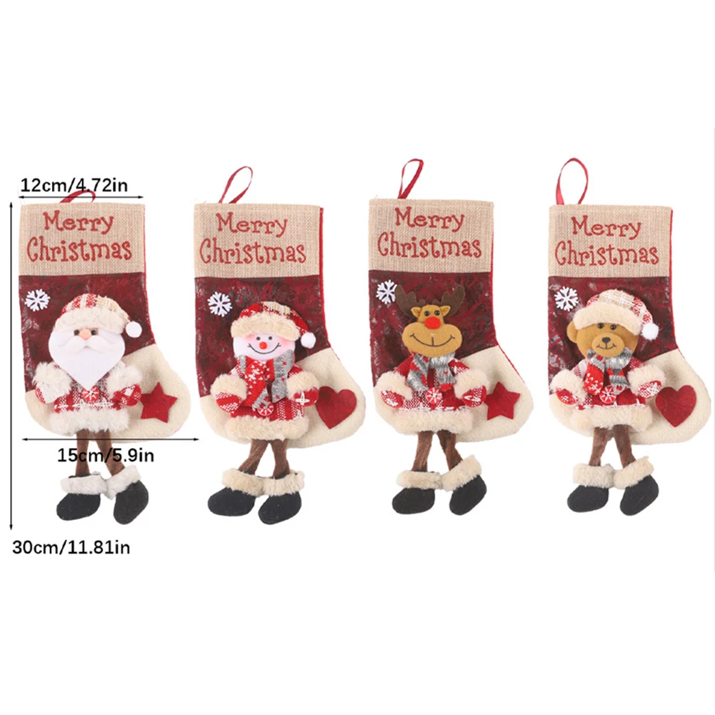 Christmas Stocking Hanging - Duża świąteczna skarpeta od Świętego Mikołaja