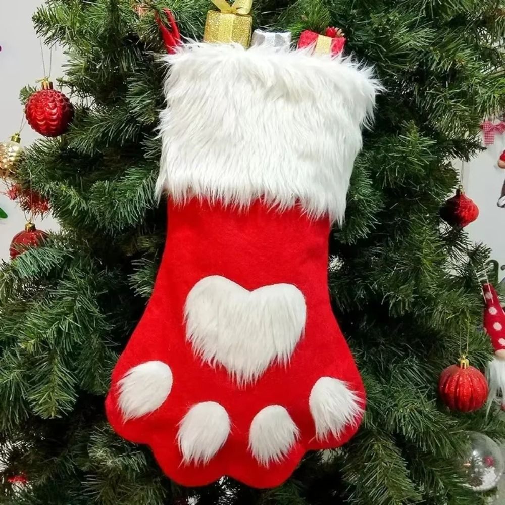 1/3/5/10 SZT. Urocza, pojemna  – Christmas Stocking Hanging recenzja i cena