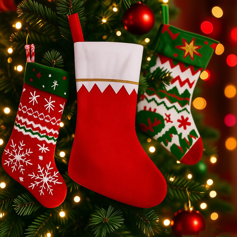 Świąteczna skarpeta na prezent – Christmas Stocking Hanging recenzja i cena