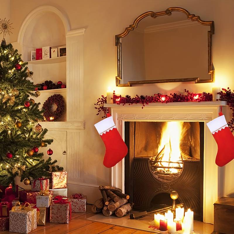 1/3/6 szt. Świąteczne skarpety – Christmas Stocking Hanging recenzja i cena