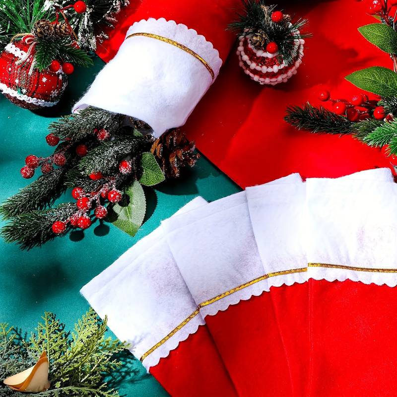 1/3/6 szt. Świąteczne skarpety – Christmas Stocking Hanging recenzja i cena