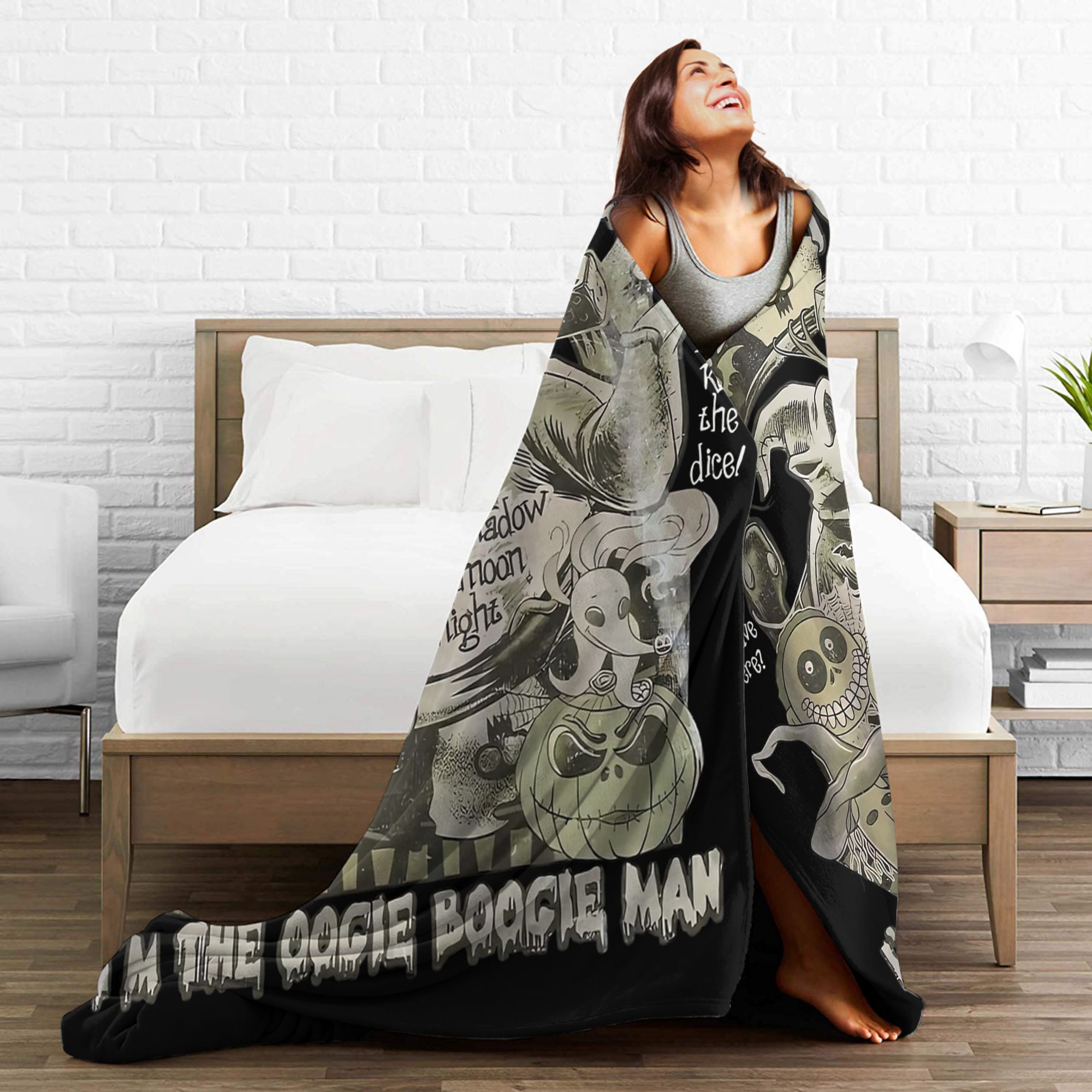 Koc flanelowy „Koszmar przed Ś – Christmas Throw Blanket recenzja i cena
