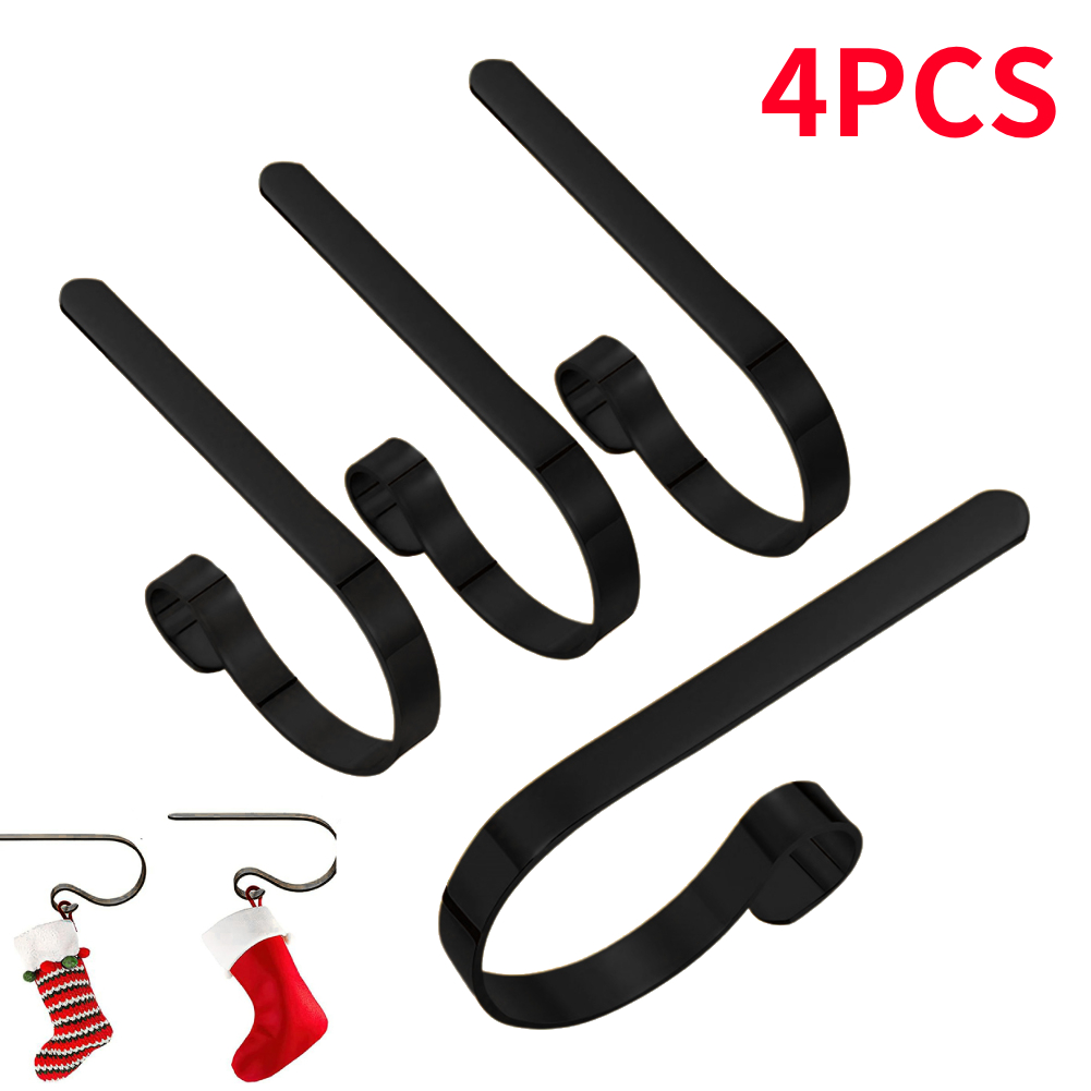 4 sztuki żelaznych czarnych ha – Christmas Stocking Hanging recenzja i cena