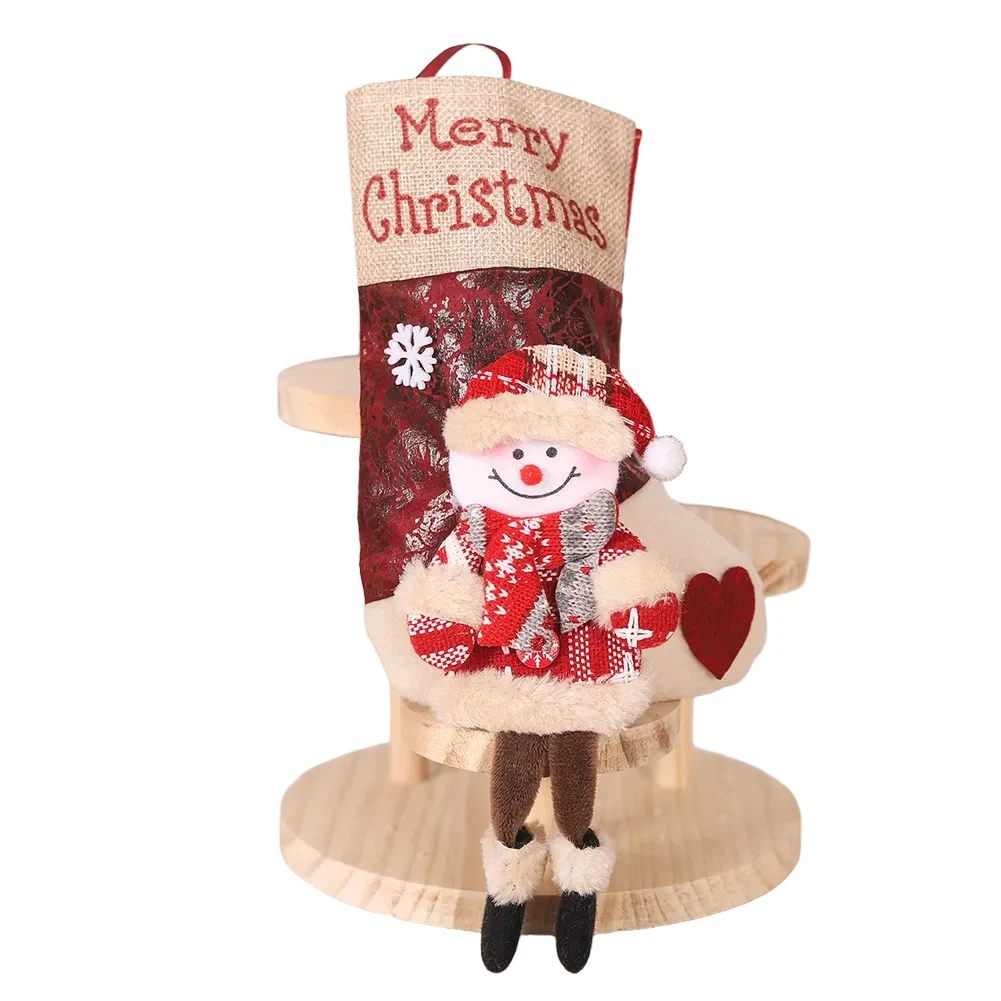 Duża świąteczna skarpeta od Św – Christmas Stocking Hanging recenzja i cena