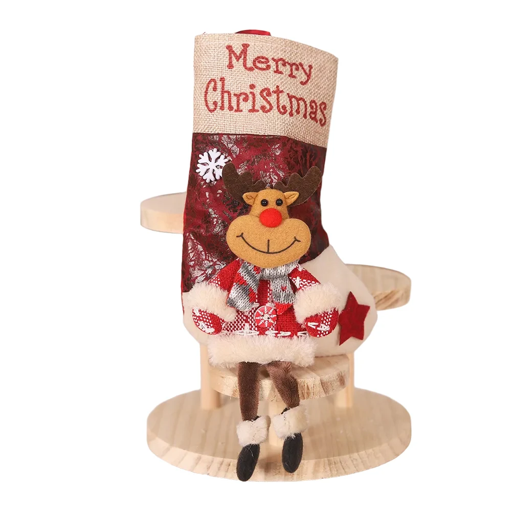 Duża świąteczna skarpeta od Św – Christmas Stocking Hanging recenzja i cena