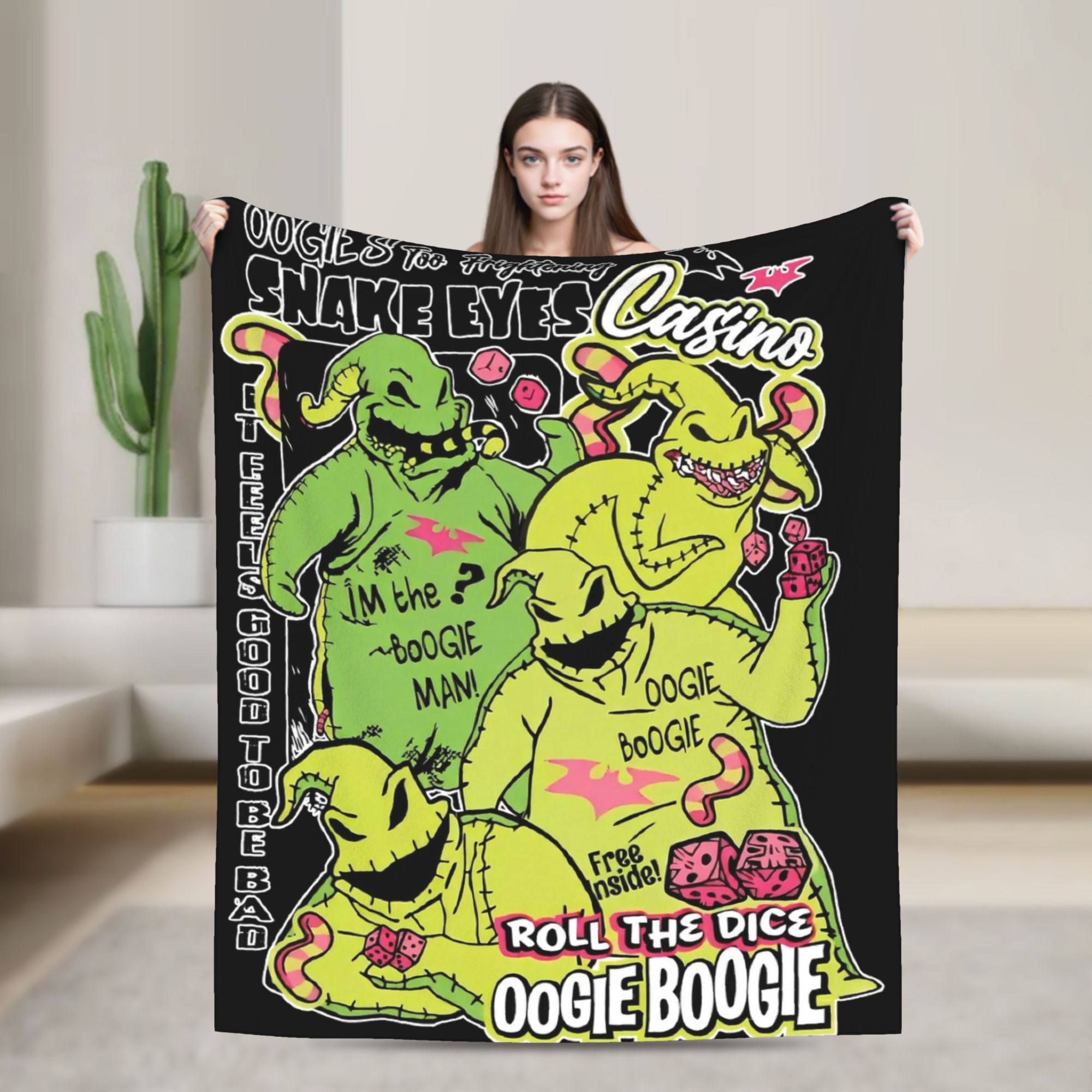 Koc „Koszmar przed Świętami Bo – Christmas Throw Blanket recenzja i cena