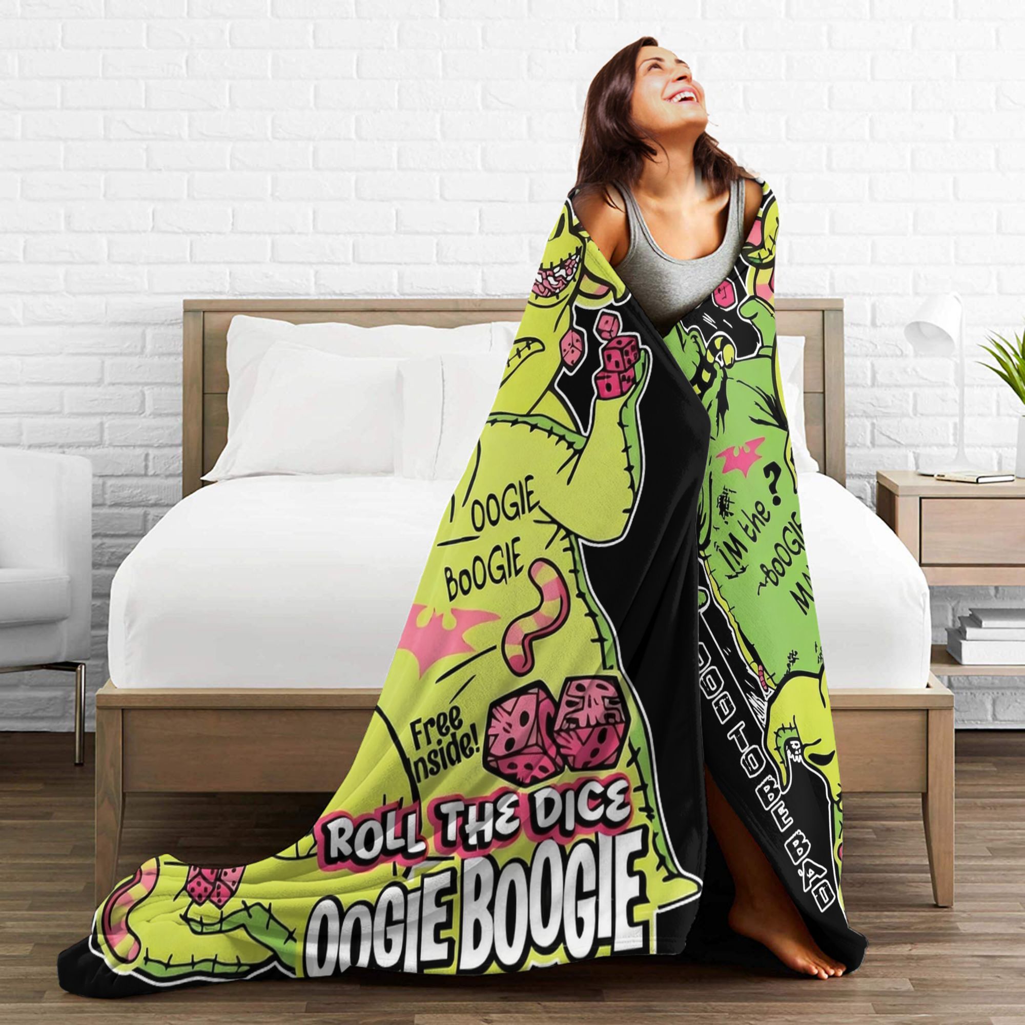Koc „Koszmar przed Świętami Bo – Christmas Throw Blanket recenzja i cena