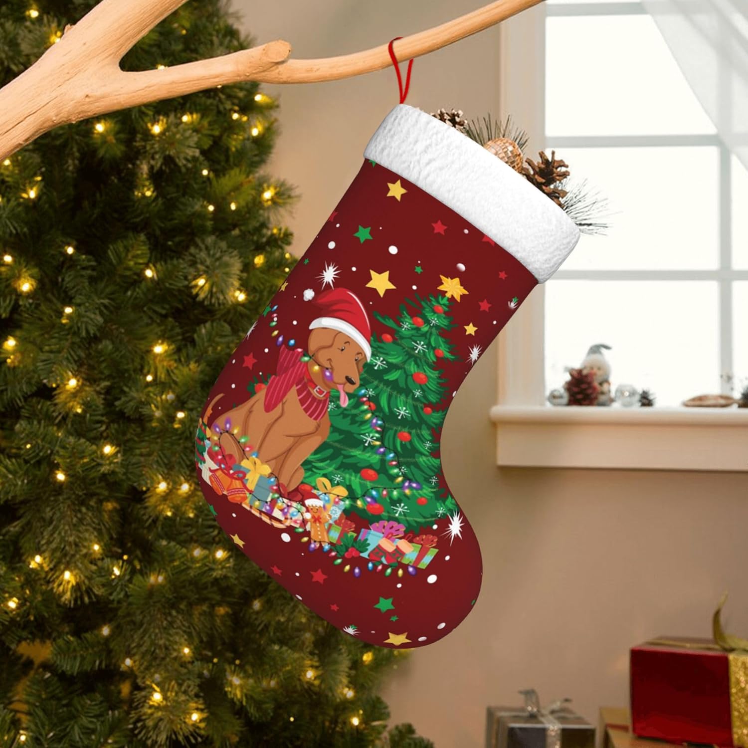 Świąteczne lampki w kształcie  – Christmas Stocking Hanging recenzja i cena