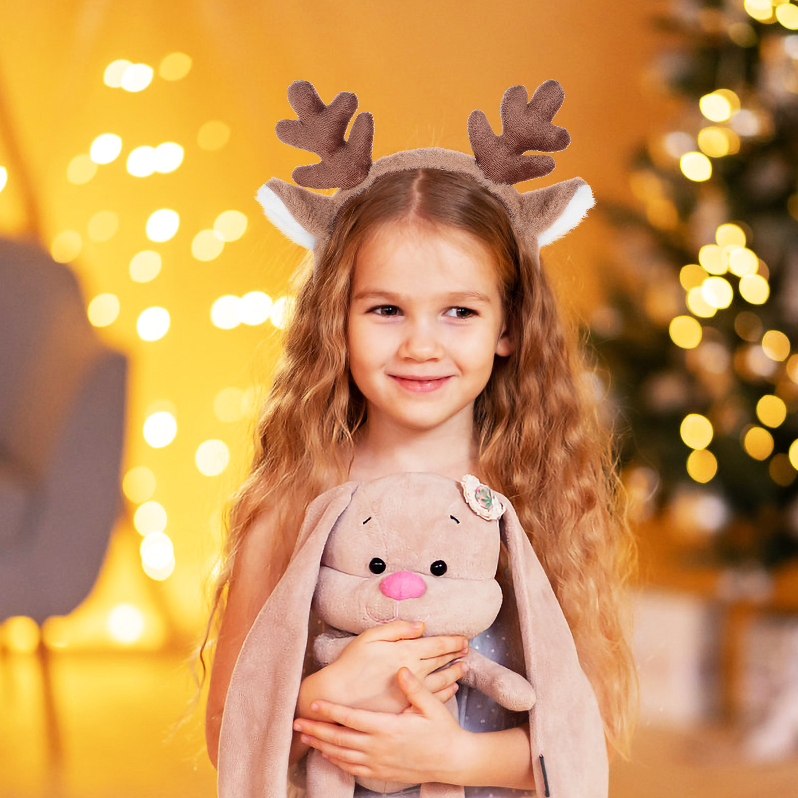 Opaska świąteczna z rogami ren – Reindeer Antlers Headband recenzja i cena